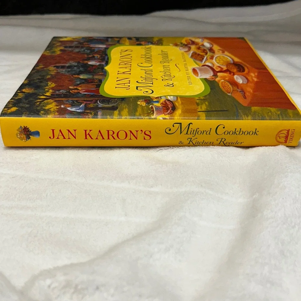 Jan Karon Mitford Cookbook & Kitchen Reader‎ 2004 First Edition Y2K Cottagecore
